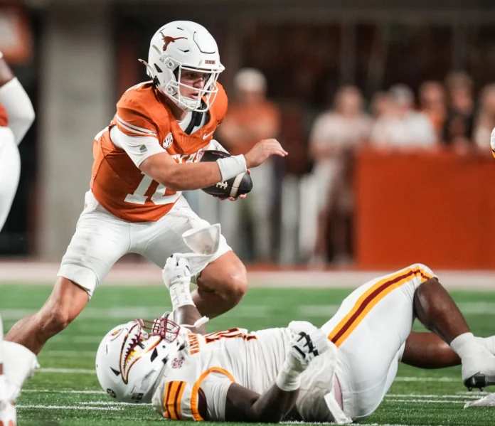 ul-monroe football vs texas longhorns football stats